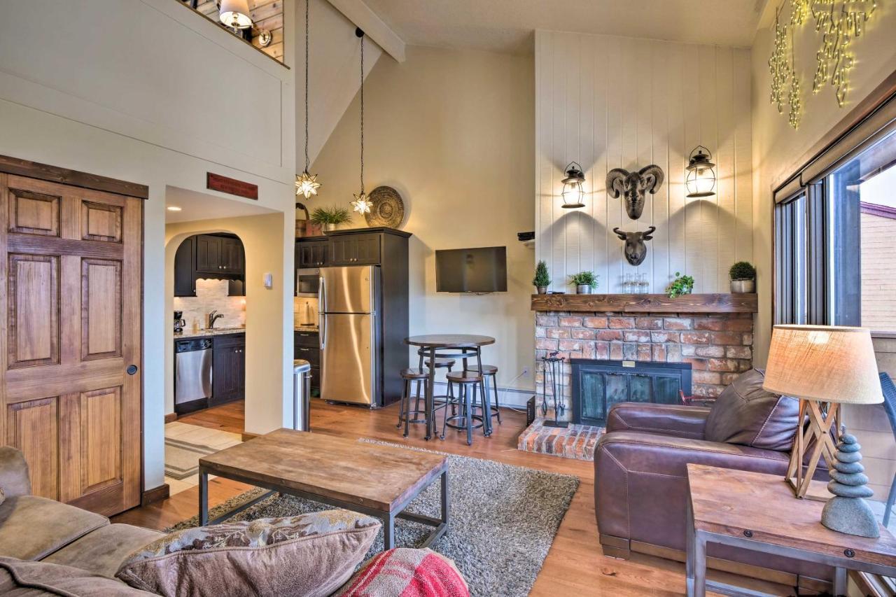 Cozy Breckenridge Condo At Base Of Peak 9! Esterno foto